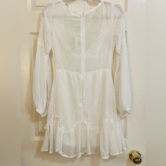 White Mini Dress - Picture 2 of 5